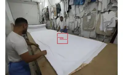 Construction of school uniforms is underway in Gaza