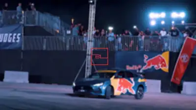 MG Jordan and Red Bull Car Drift Collaborate
