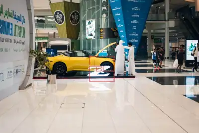 Nissan Pathfinder & Nissan Z Shine at Abu Dhabi Summer Sports