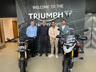 Triumph Motorcycles Returns to UAE Market Partnering with Galadari