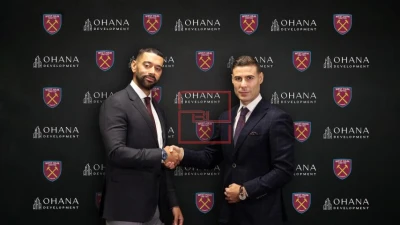 Ohana Development Partners with West Ham United to Elevate Global Presence