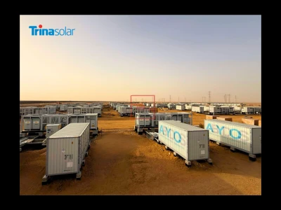 Trina Storage Successfully Completes Abydos BESS Project in 2 Months