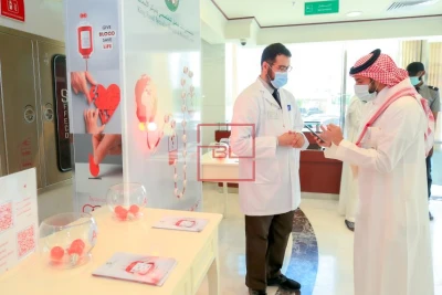 KFSHRC Marks Broad Participates in National Blood Donation Campaign