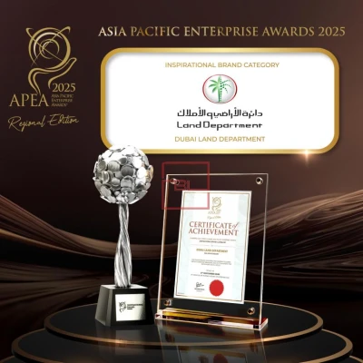 Dubai Land Department Wins Award for 'Inspirational Brand' Category