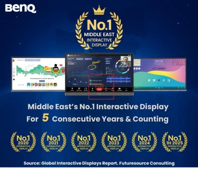 BenQ Maintains No.1 Leadership in Interactive Displays Across Middle East
