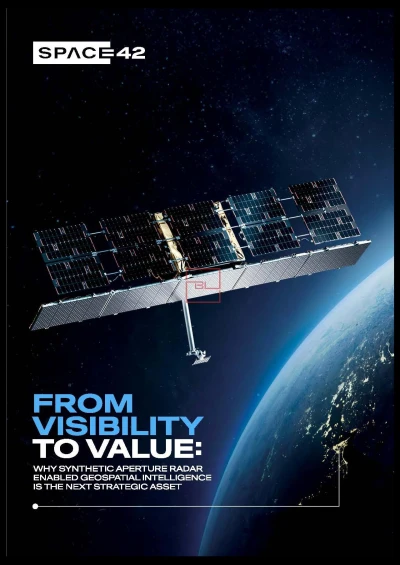 From Data to Decisions: Space42 Publishes Analysis of SAR Satellite Strategic Benefits