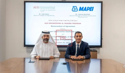 AUS Signs MoA with Mapei to Grow UAE Construction Talent
