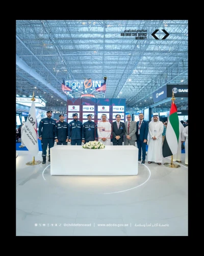 Maximus Air & Abu Dhabi Civil Defence Partner on Airlift and Response