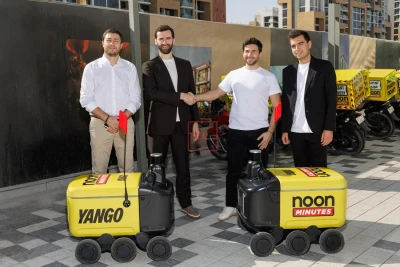 noon and Yango Group Roll Out Autonomous Robot Deliveries in Dubai