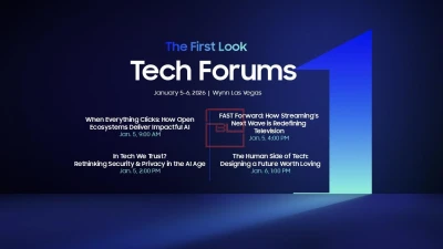 Samsung to Host a Series of Tech Forums at CES 2026