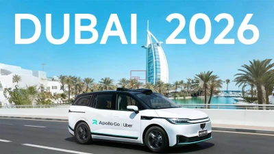 Baidu, Uber & RTA to Launch Apollo Go Robotaxis in Dubai