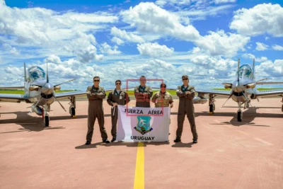 Embraer Delivers First Two A-29 Super Tucanos to Uruguayan Air Force