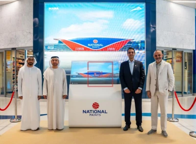 Mada Media Hosts Ceremony for National Paints Metro Station