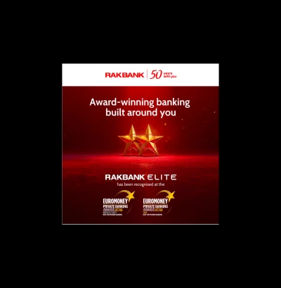 RAKBANK Elite Wins Two Major Euromoney Private Banking Awards