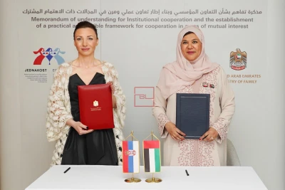 UAE & Serbia Talk Boosting Cooperation to Empower Women in Families