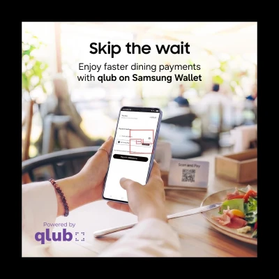 Samsung Wallet Launches on qlub for Faster Restaurant Payments