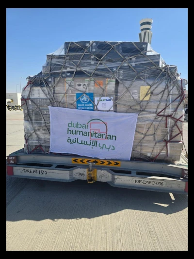 Dubai Humanitarian & WHO Airlift Ebola Supplies to DRC