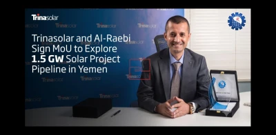 Trinasolar and Al-Raebi Partner for 1.5 GW Solar Pipeline in Yemen