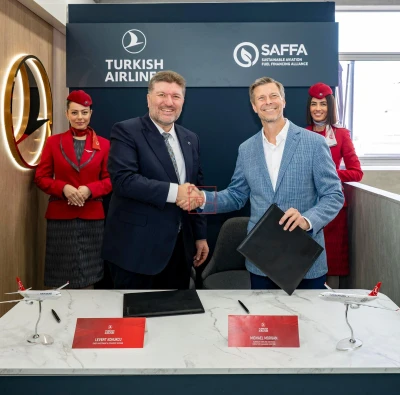 Turkish Airlines Joins SAFFA Fund to Boost SAF Production