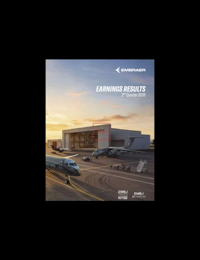 Embraer Hits Record $2.2 Billion Q2 Revenue - Sets New Financial Targets